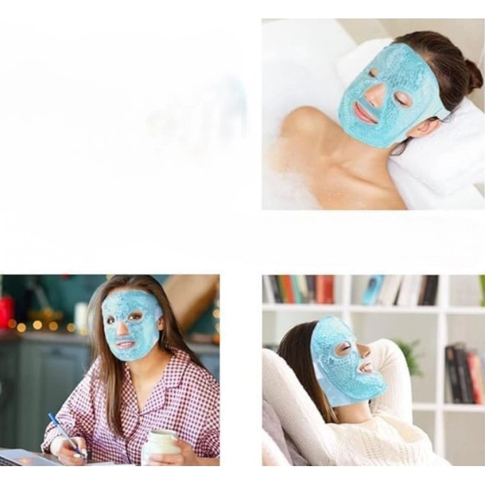 Gel Face Masks · Pack of 2 — Blue