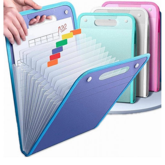 13 Layer A4 Paper File Folders · Pack of 2