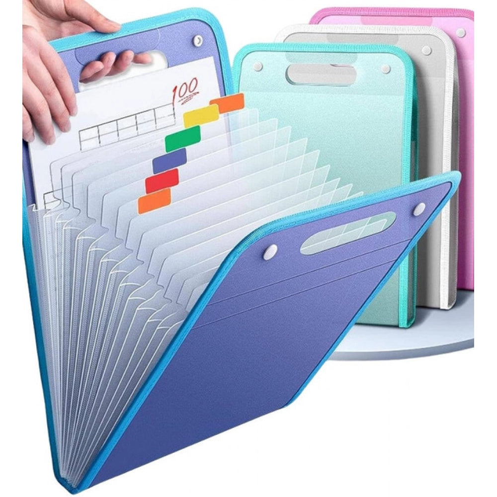 13 Layer A4 Paper File Folders · Pack of 2