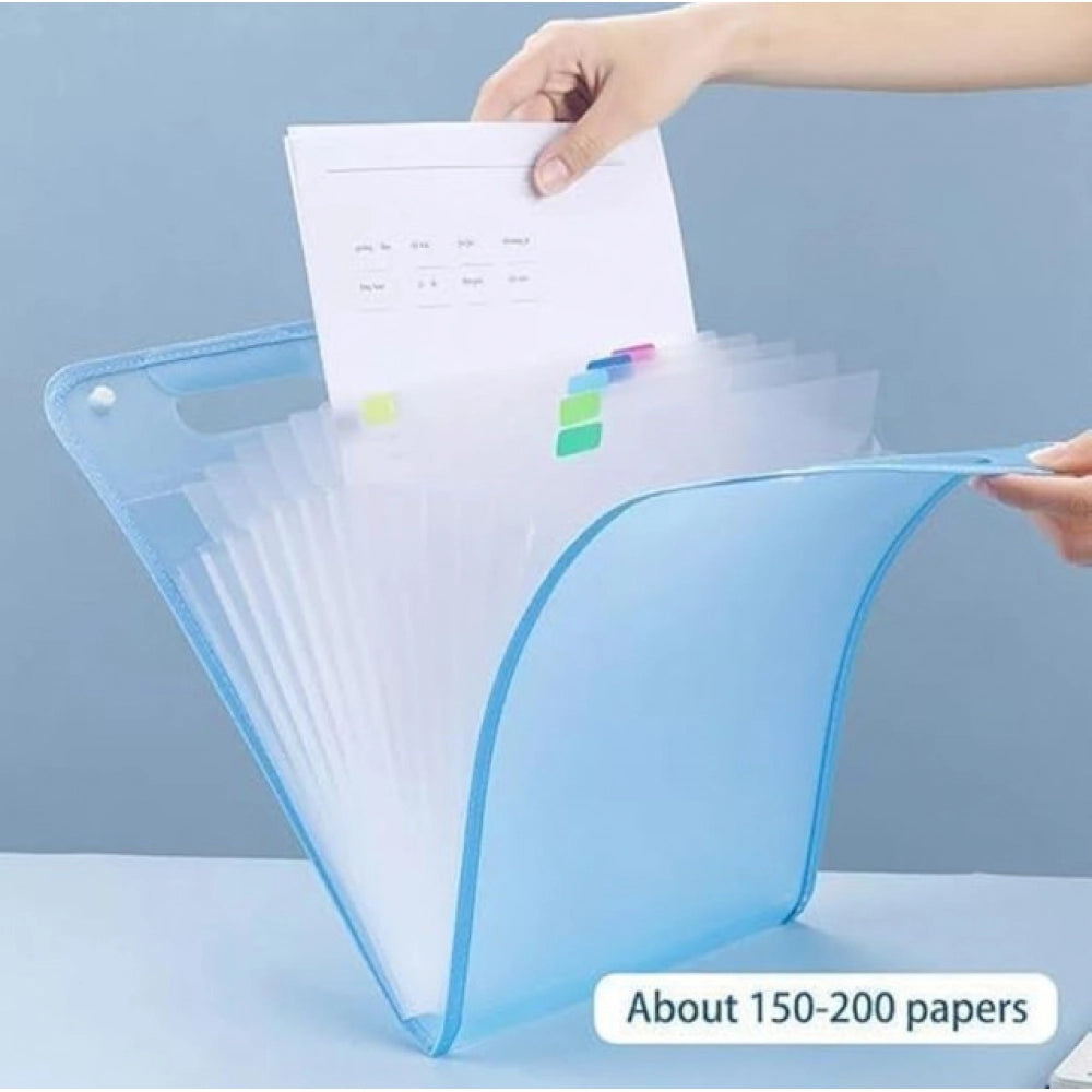 13 Layer A4 Paper File Folders · Pack of 2