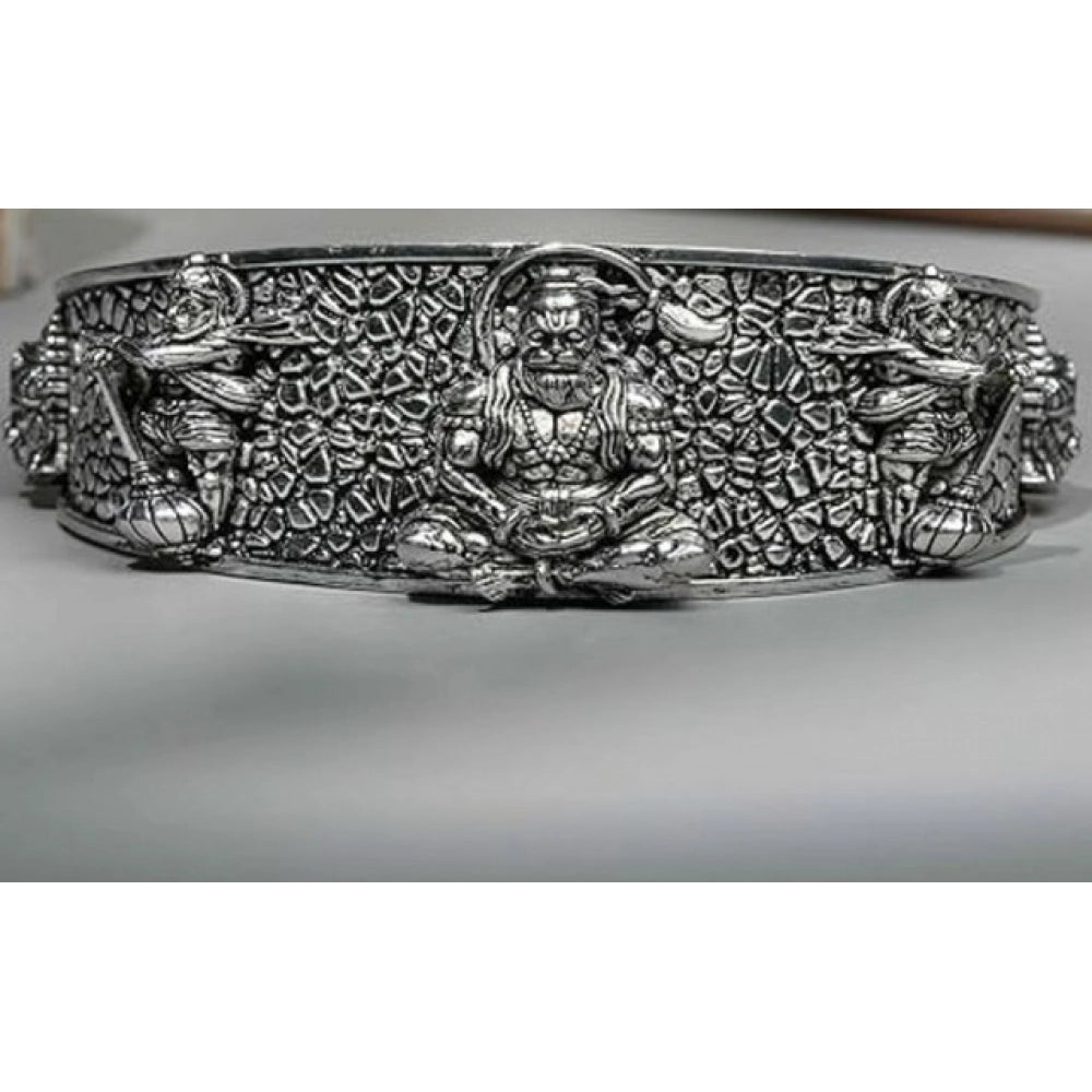 Hanumanji Kadas · Pack of 2 — Silver