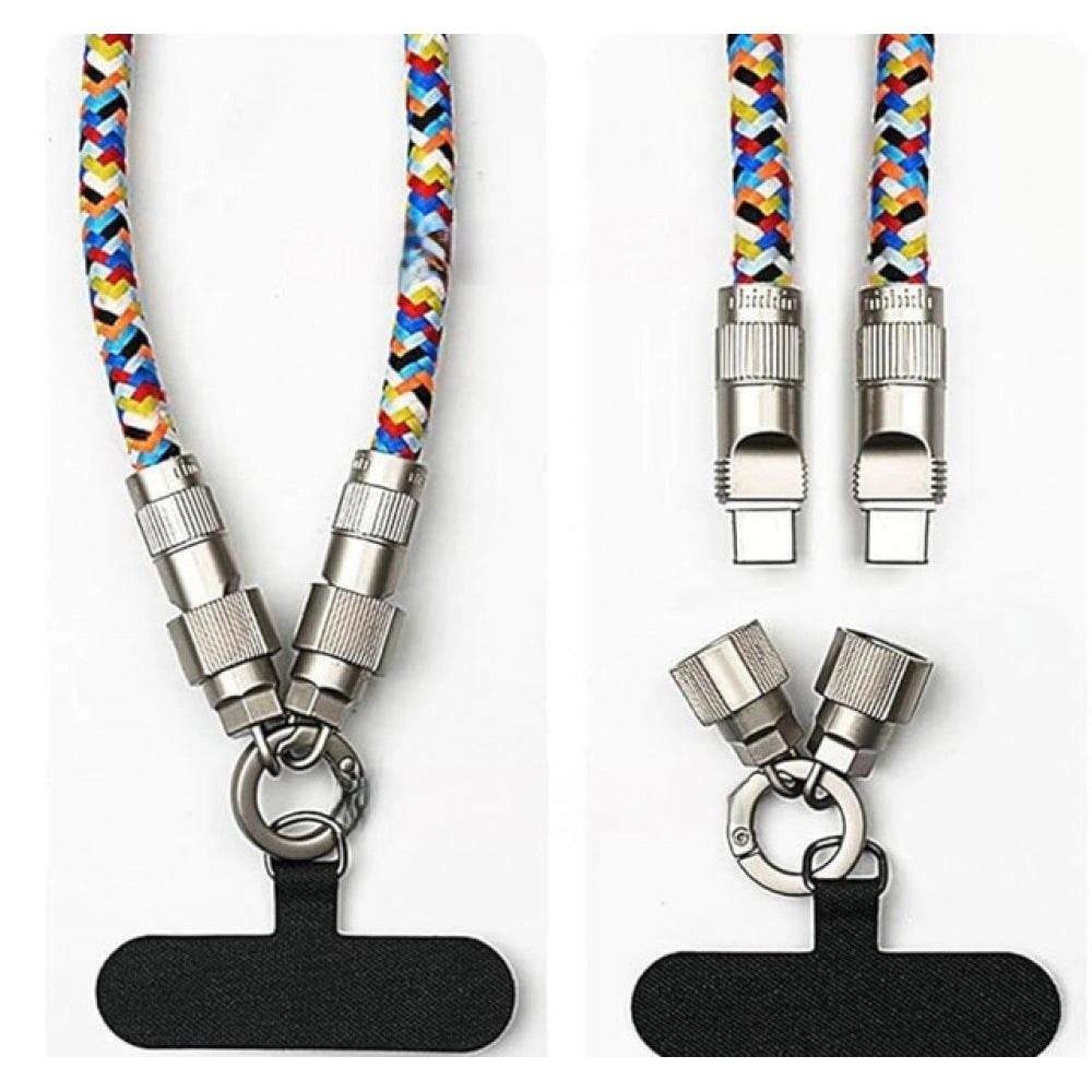 USB Charging Cable Lanyards · Pack of 2