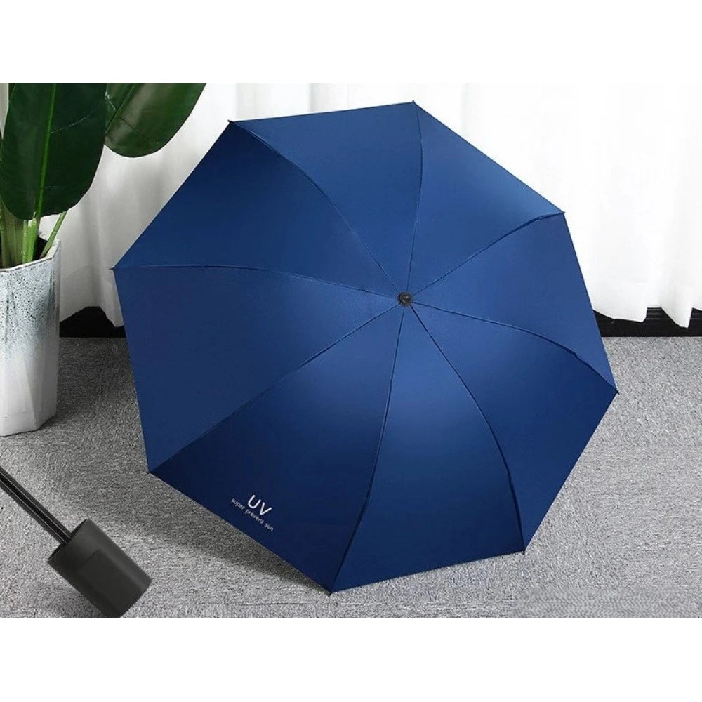 Auto Open Close Uv Umbrellas · Pack of 2 — Blue