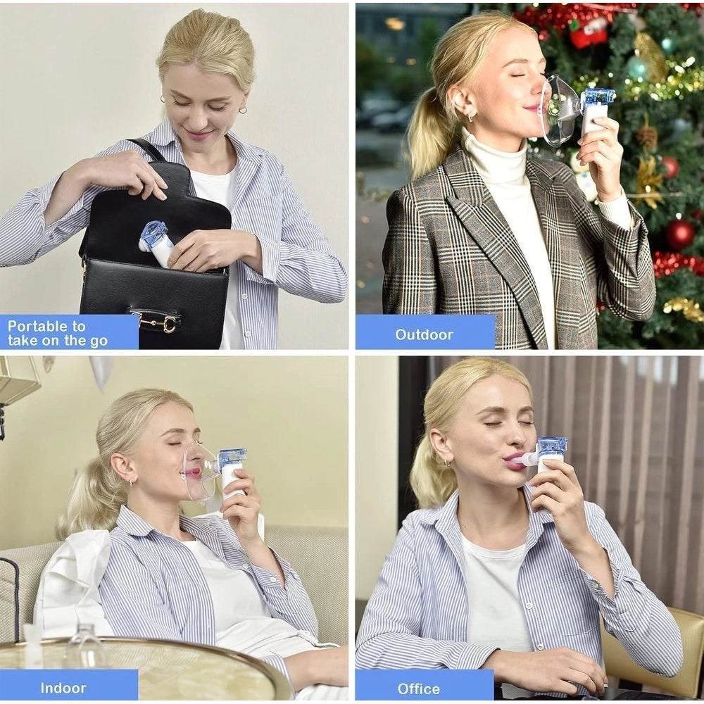 Mini Portable Mesh Nebulizers · Pack of 2