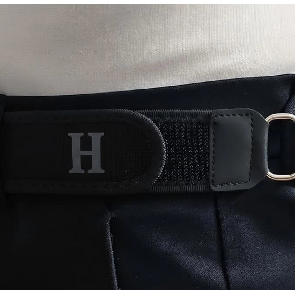 Buckle Less Belt Pairs · Pack of 2 — Black