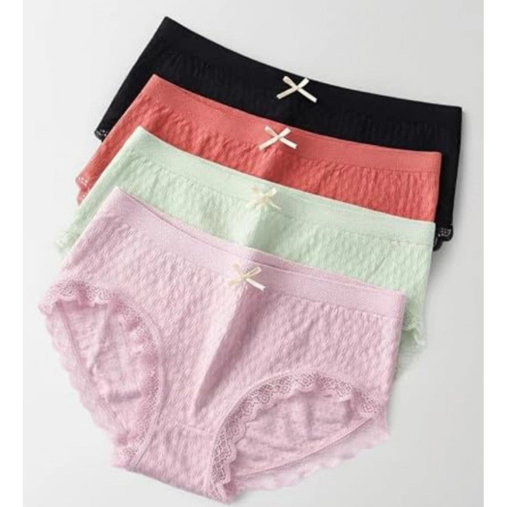 2020 Women's Cotton High Waist Full Coverage Briefs · Pack of 2