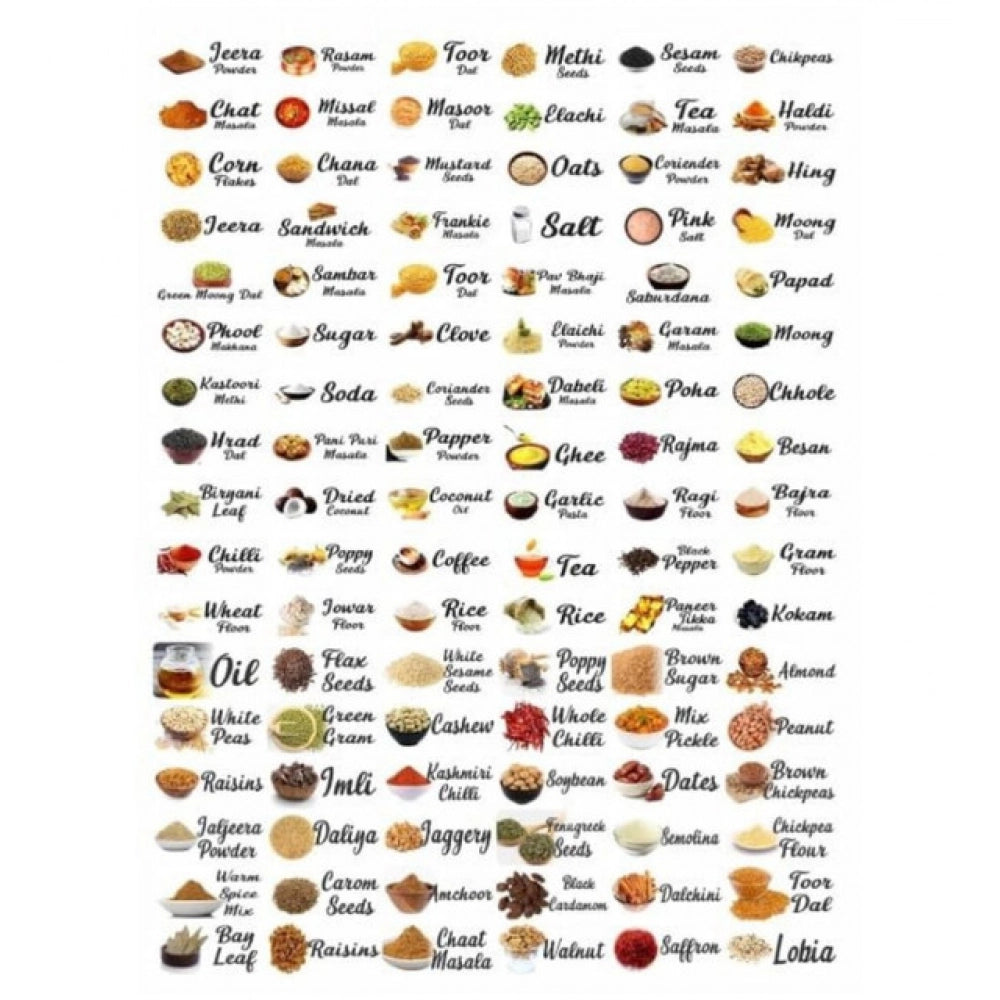 Kitchen Masala Stickers · Pack of 3