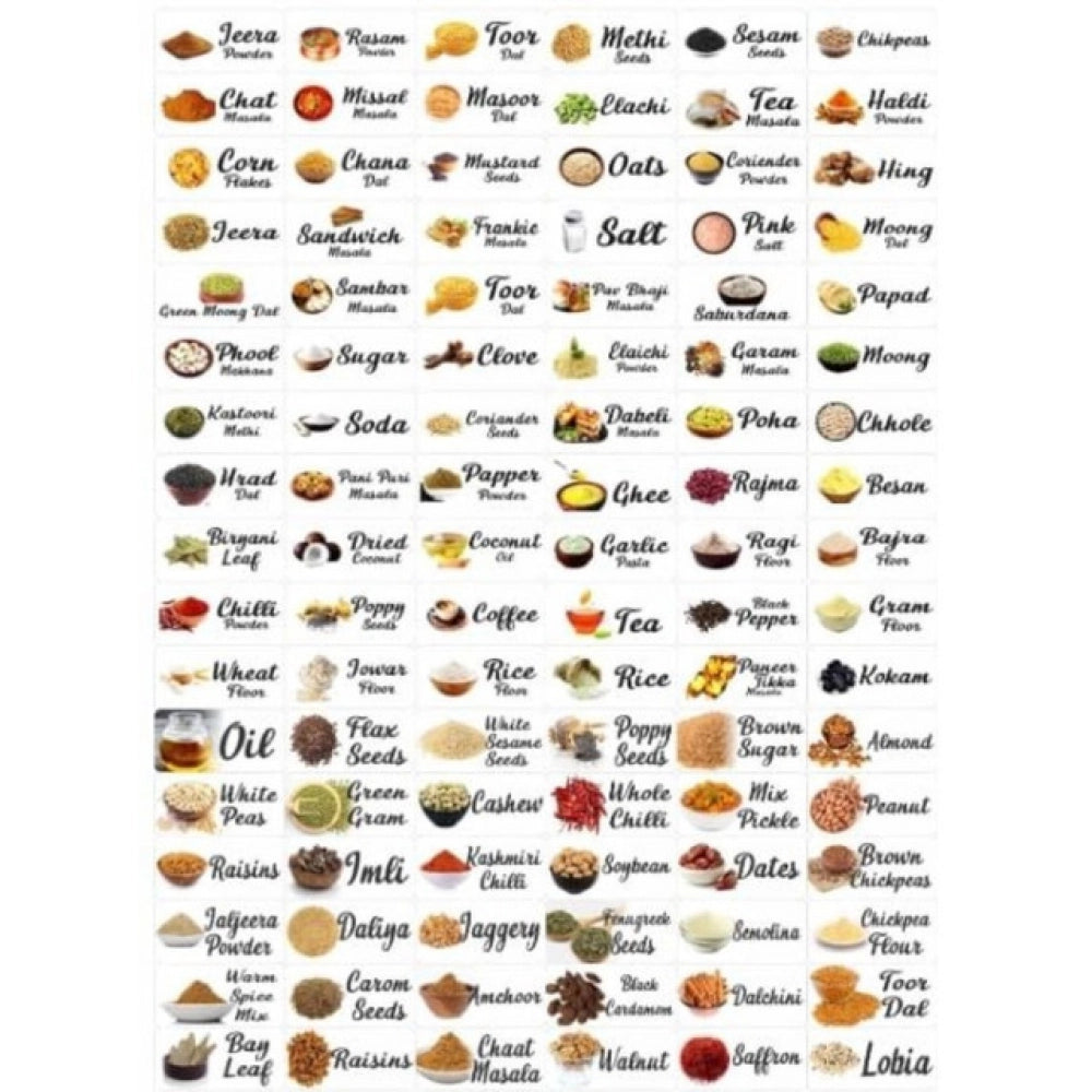 Kitchen Masala Stickers · Pack of 3