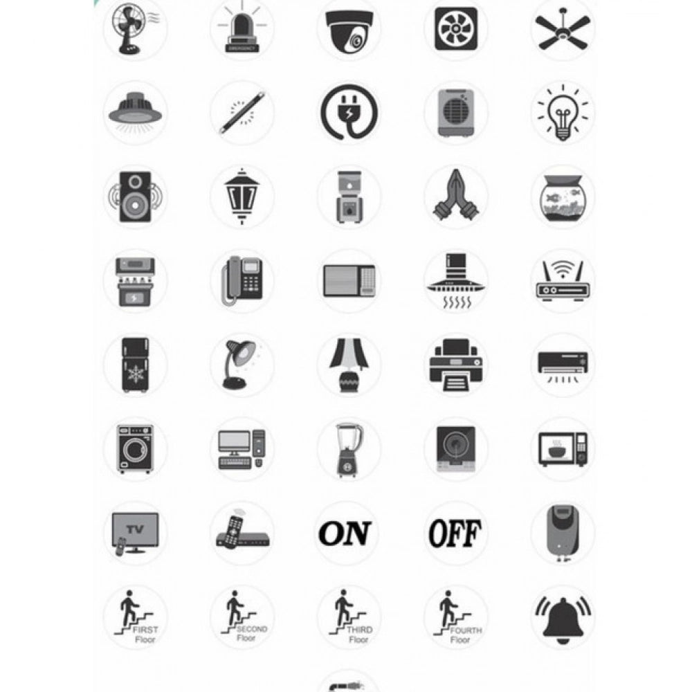 Switch Board Stickers · Pack of 3 — Black
