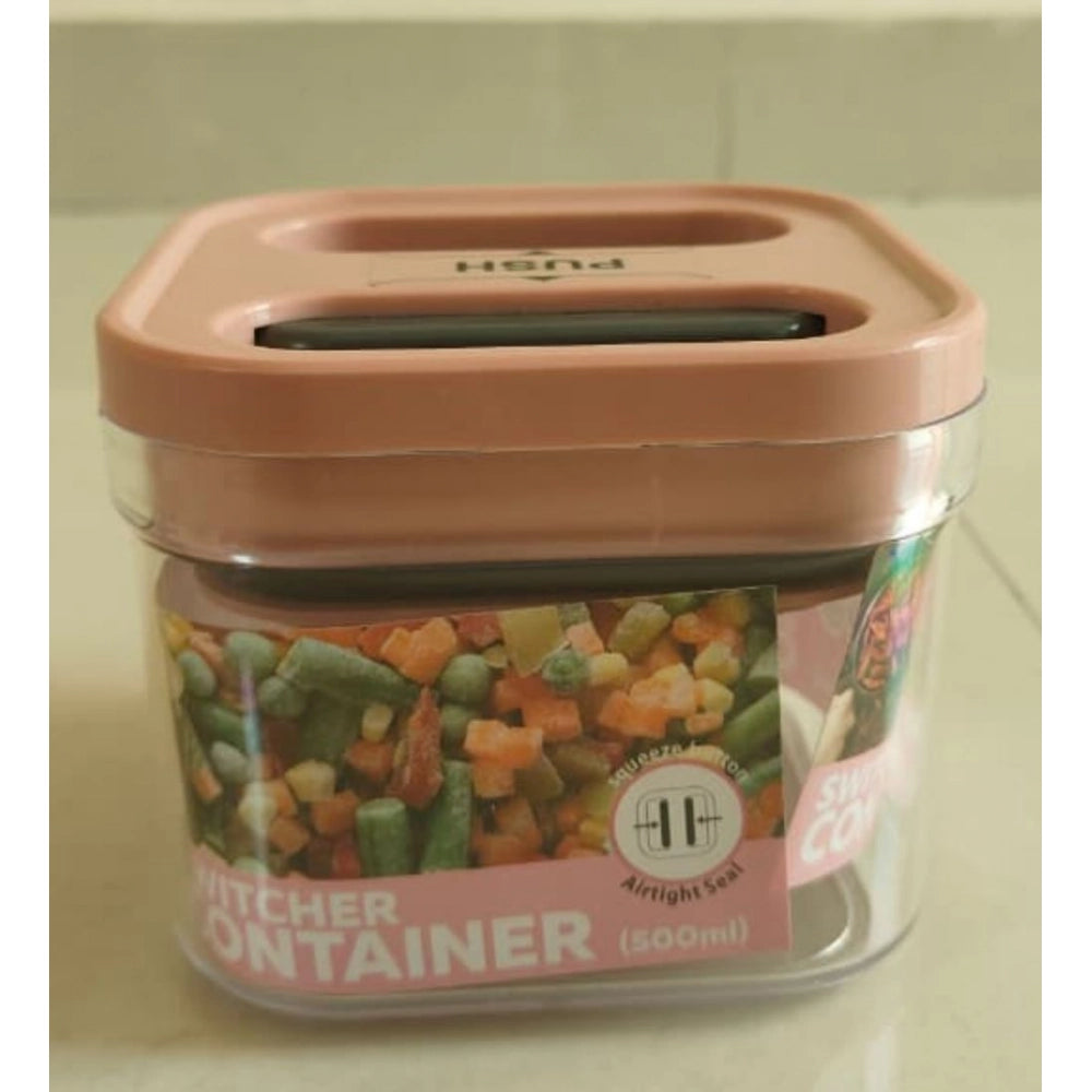 Switchers Airtight Storage Container Set 500 mls · Pack of 1 — Pink