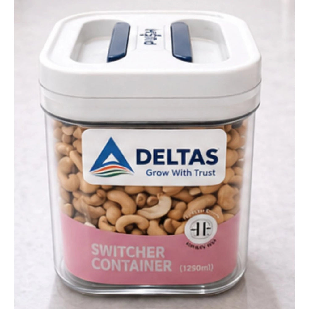 Switchers Airtight Storage Container Set 1250 mls · Pack of 1 — White
