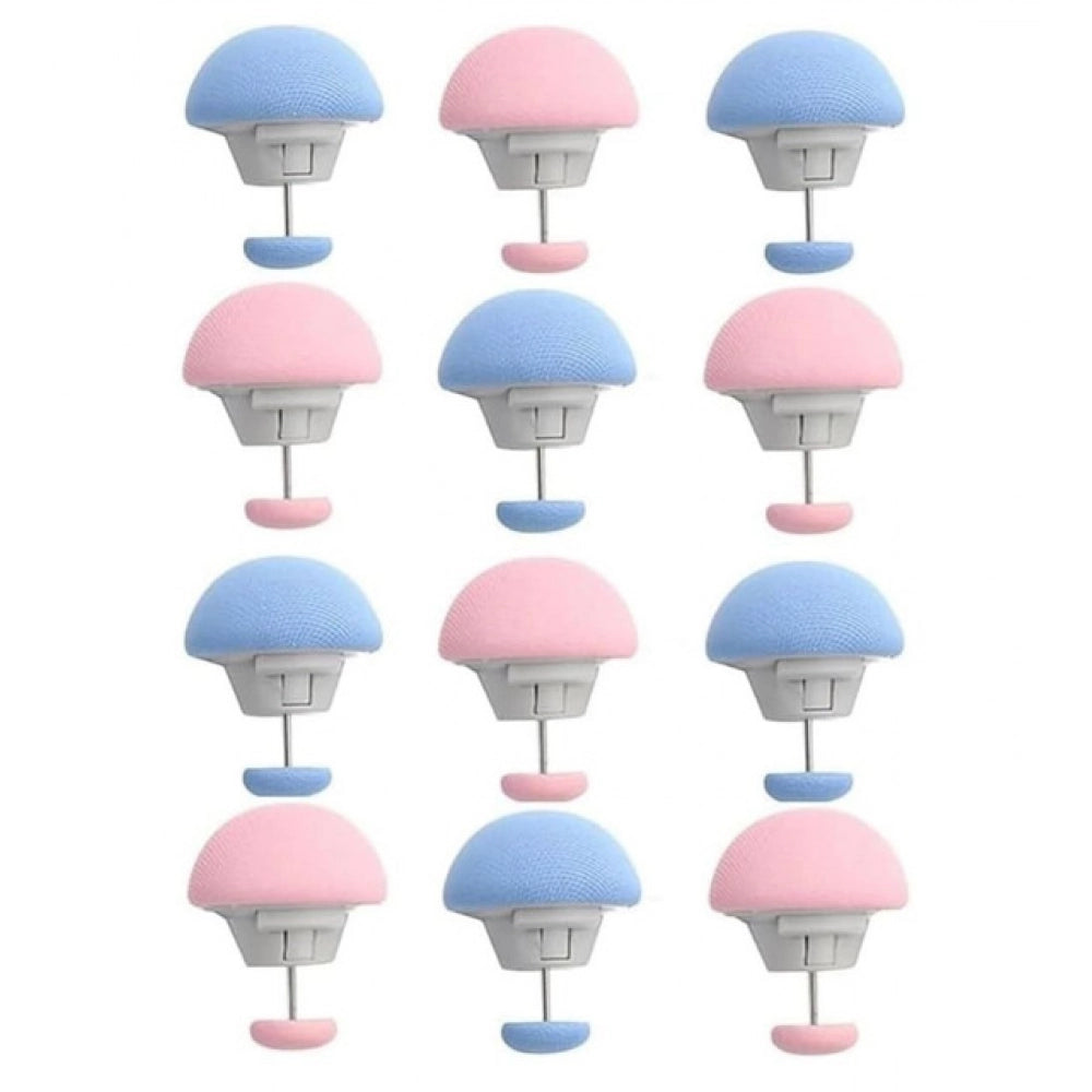 Duvet Clips · Pack of 10 — Pink-Blue