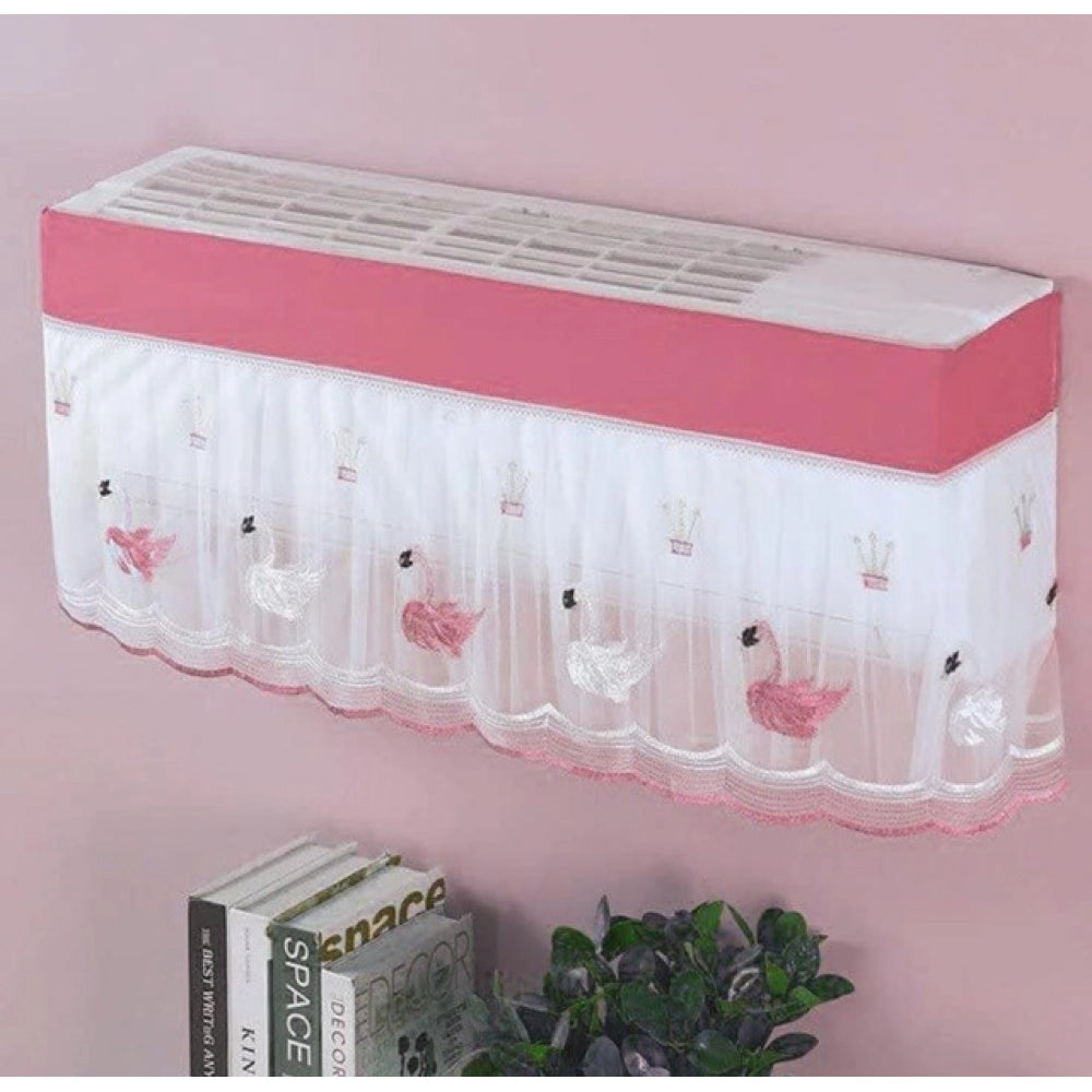 AC Cover 1 And 1.5 Tons · Pack of 2 — Pink-White
