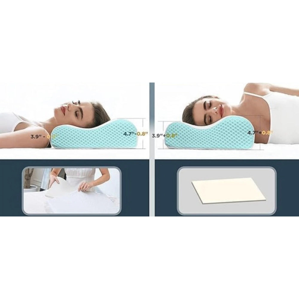 Orthopedic Neck Pillow — Sky Blue