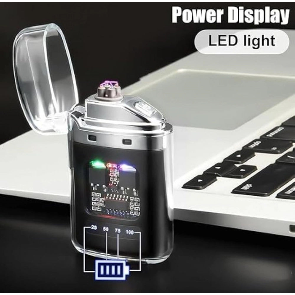 Electric Gas Lighter — Silver
