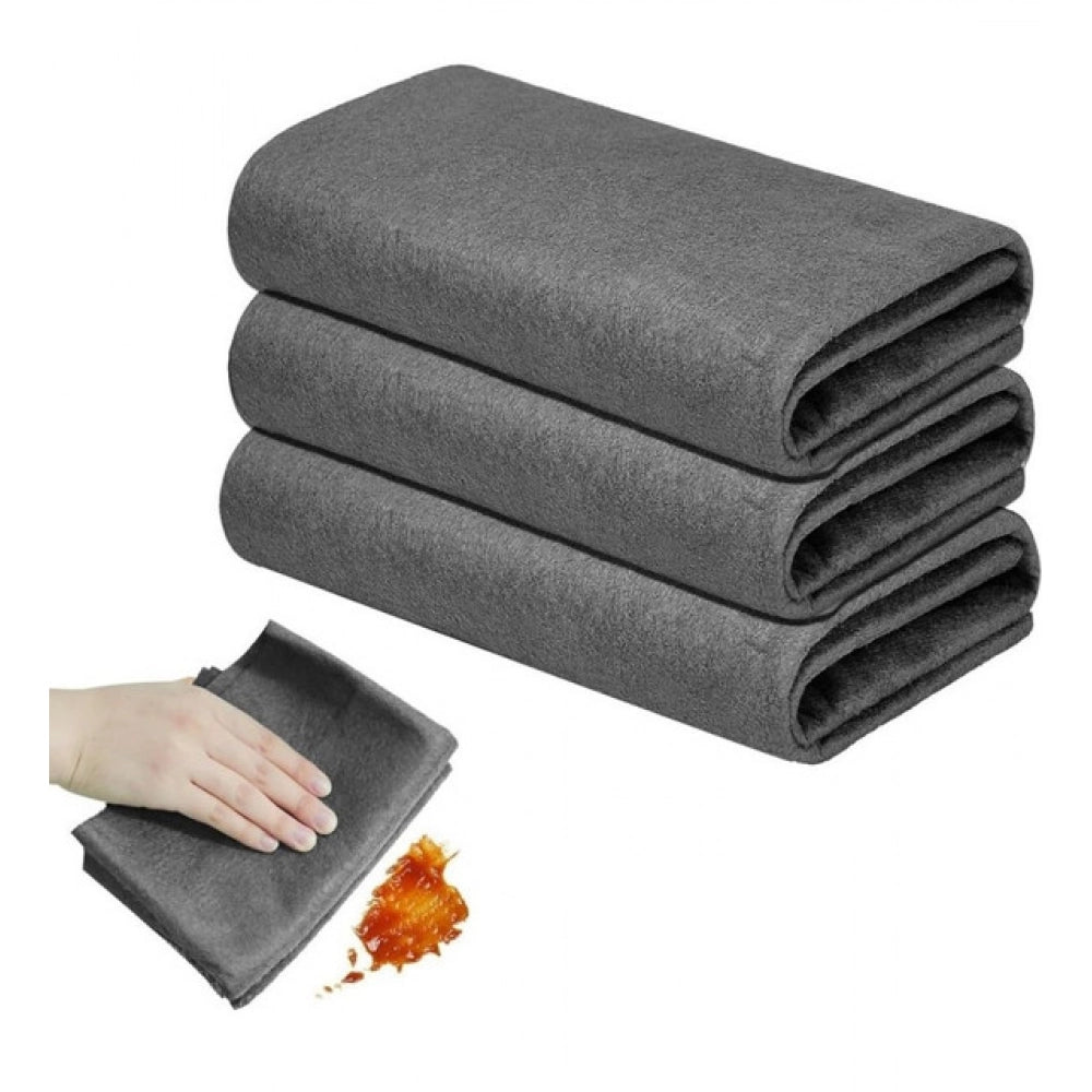 Magic Cleaning Cloths · Pack of 5 — Black