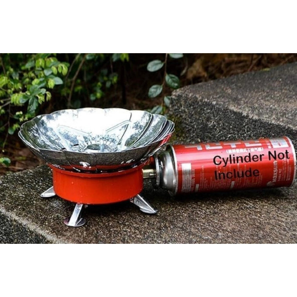 Windproof Lotus Stove — Orange