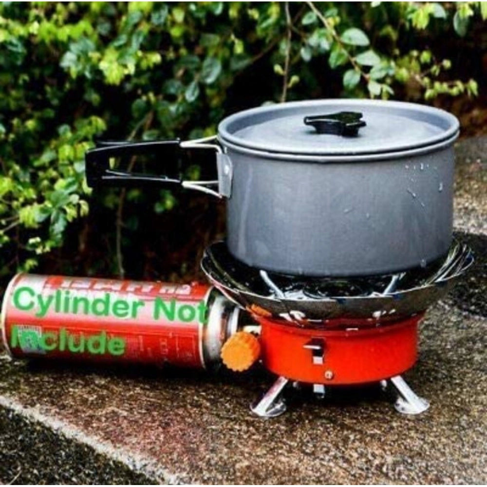 Windproof Lotus Stove — Orange