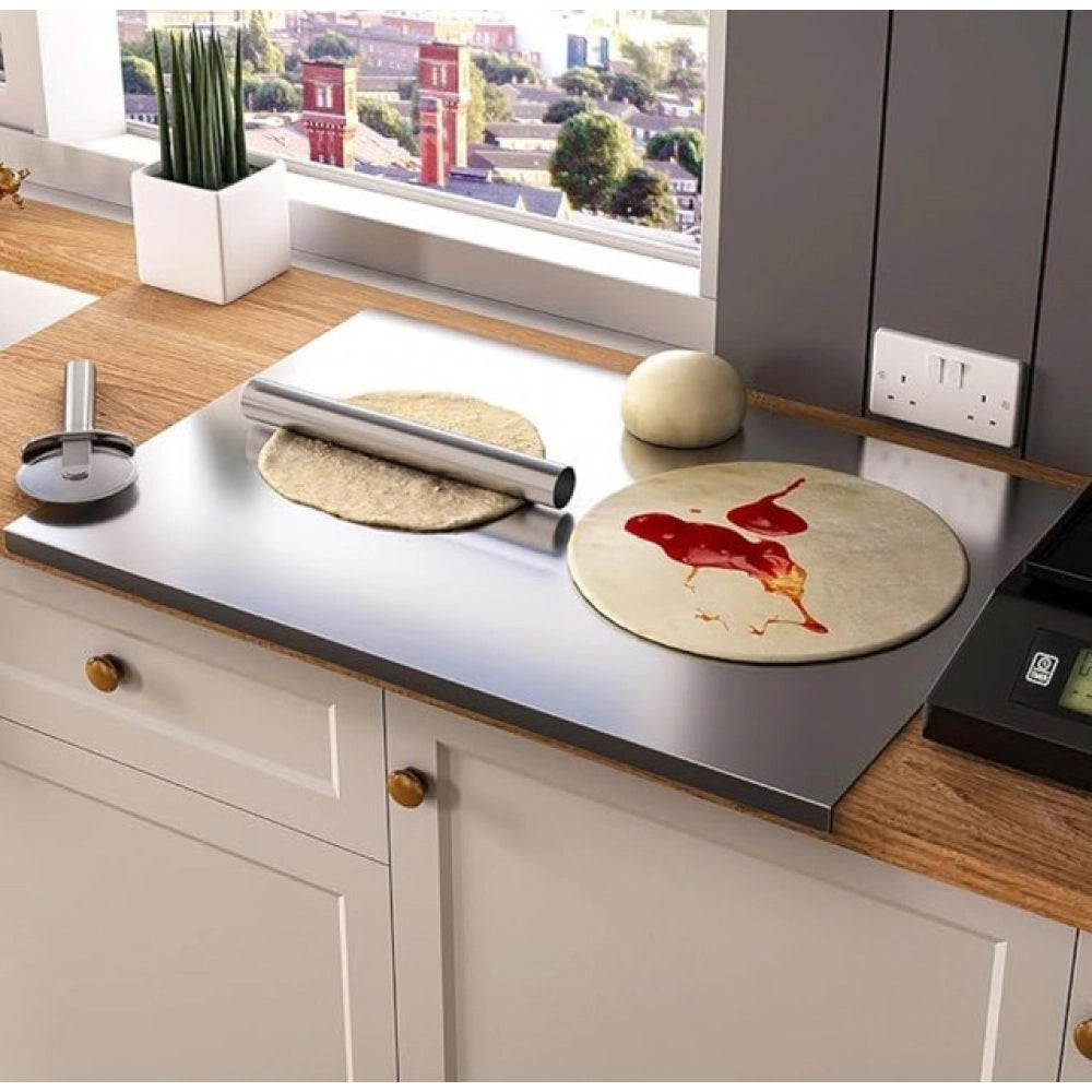 Stainless Steel Chopping Board — Silver