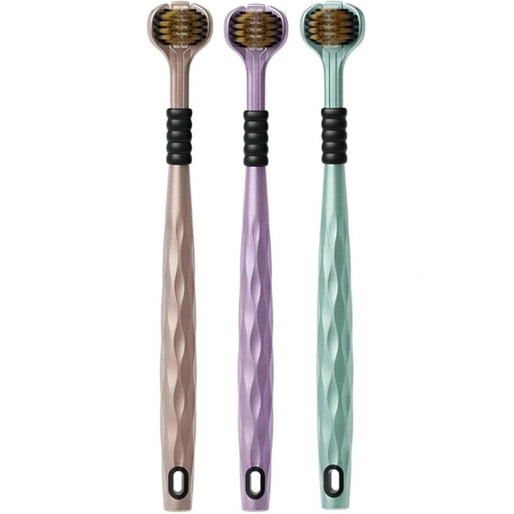 3 Sided Toothbrushs · Pack of 10