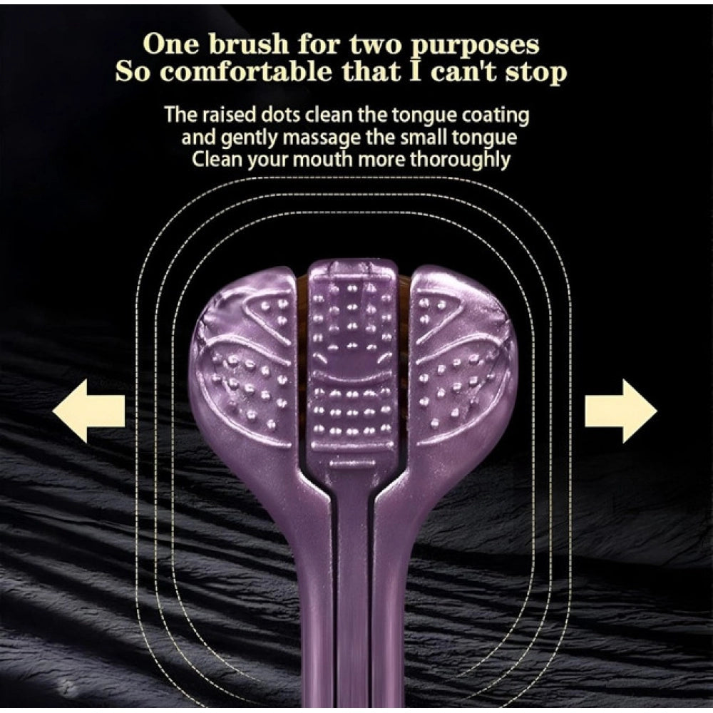 3 Sided Toothbrushs · Pack of 10