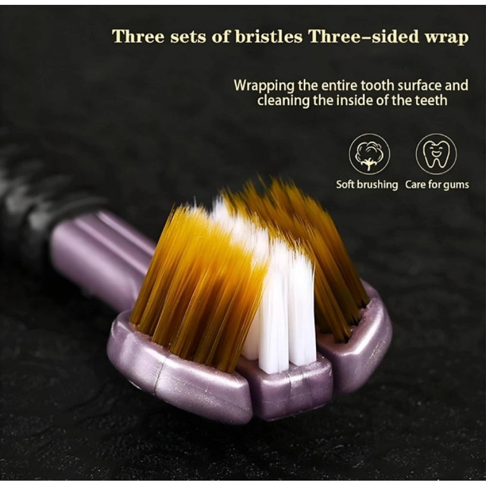 3 Sided Toothbrushs · Pack of 10