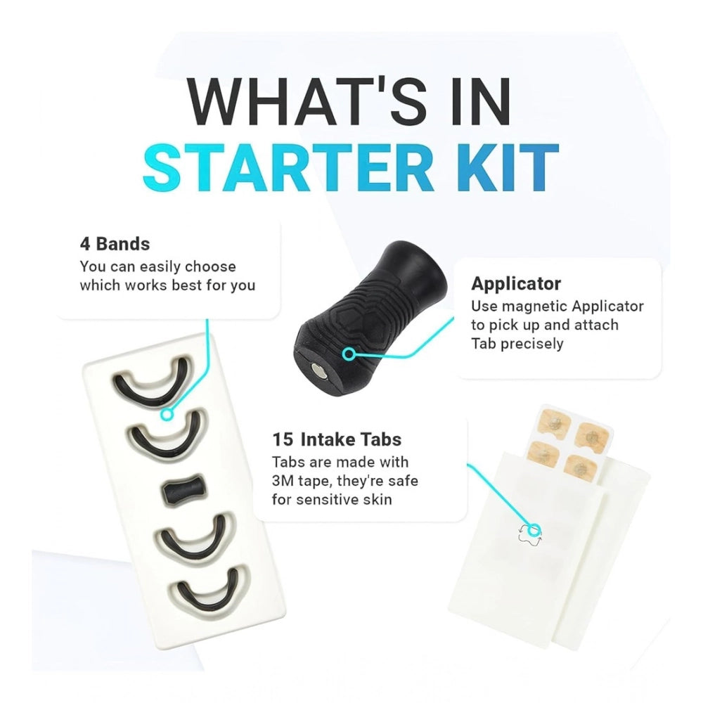 Magnetic Nasal Strips — Black