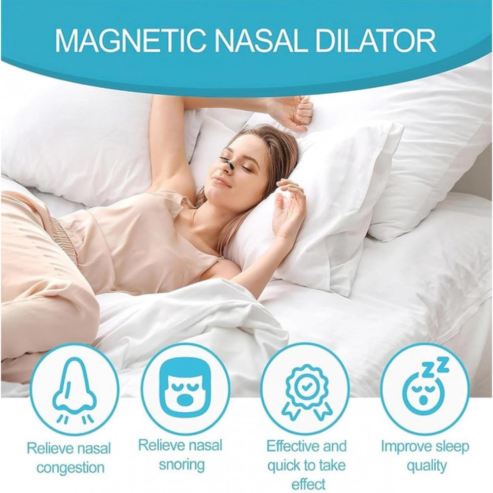 Magnetic Nasal Strips — Black