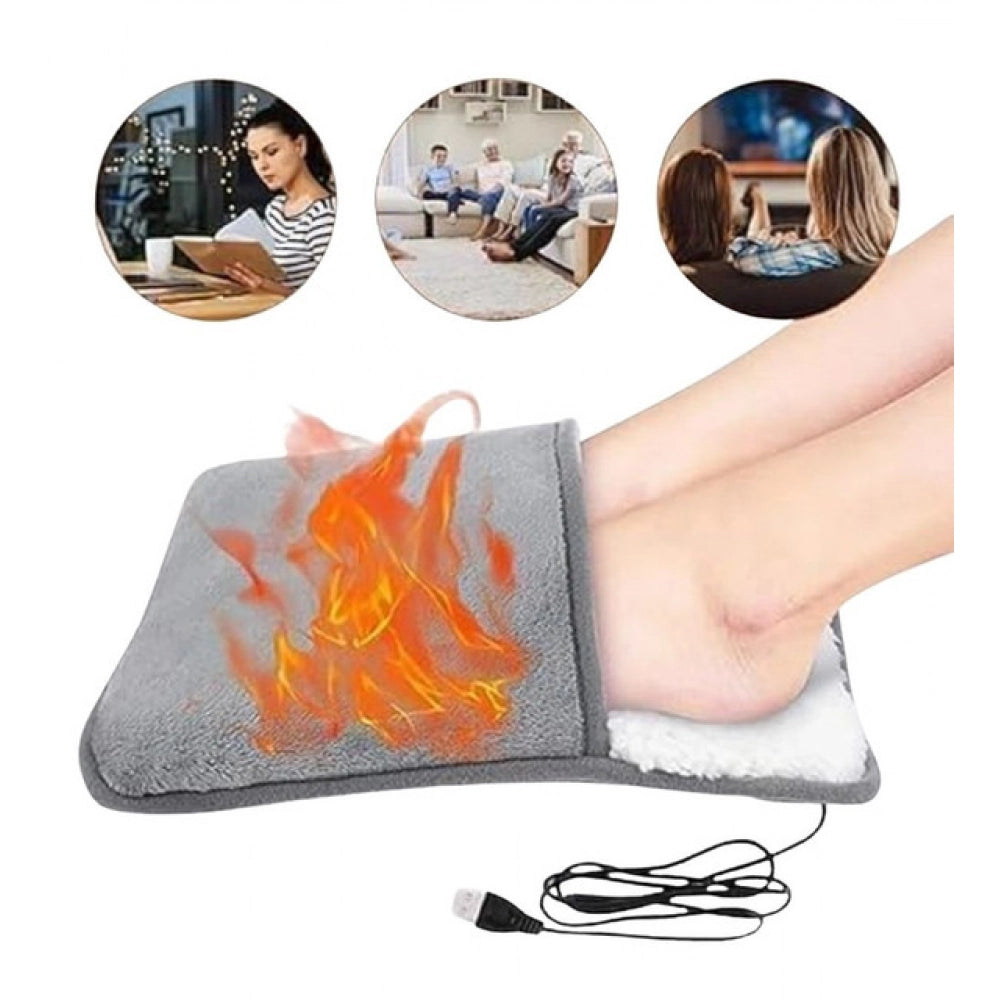 Electric Foot Warmer — Grey