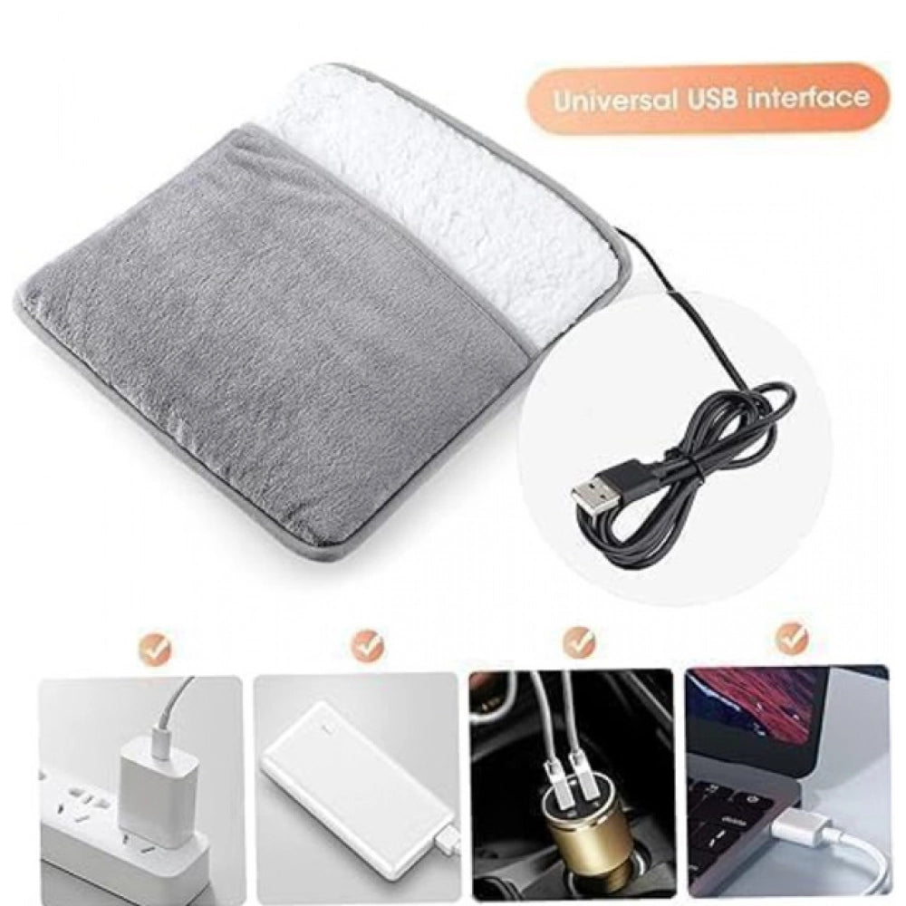 Electric Foot Warmer — Grey