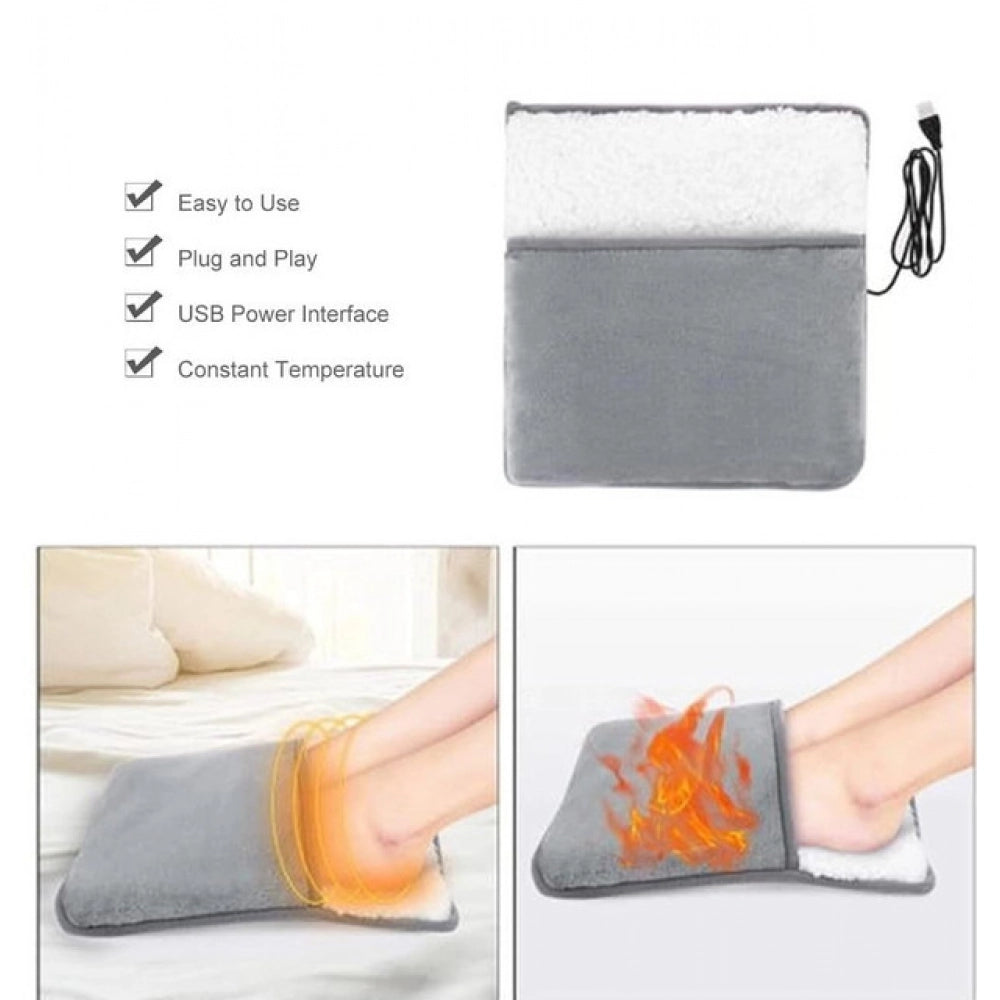 Electric Foot Warmer — Grey
