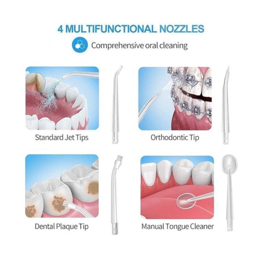 Water Dental Flosser — Silver