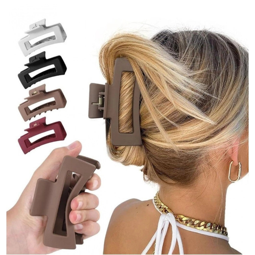 Soft Silicone Hair Claw Clips · Pack of 2