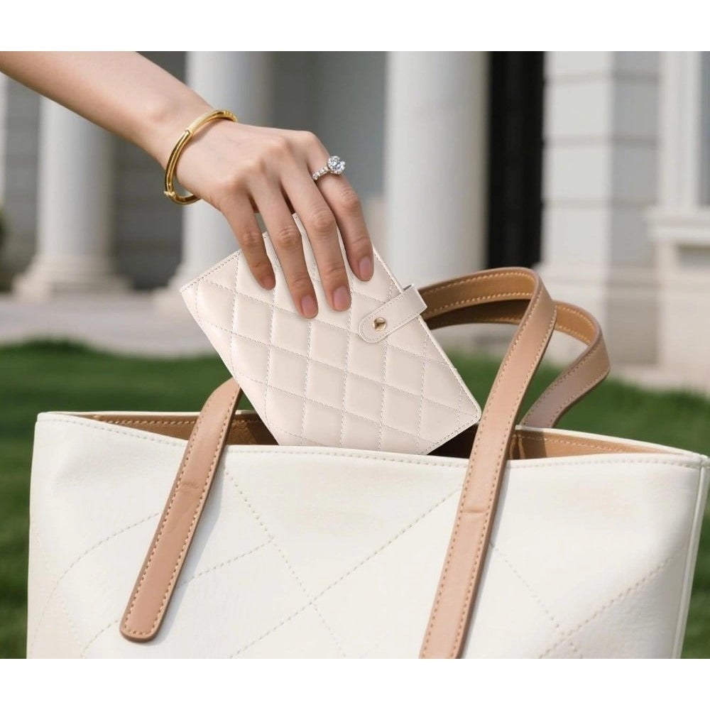 Jewelry Organizer Book — Beige