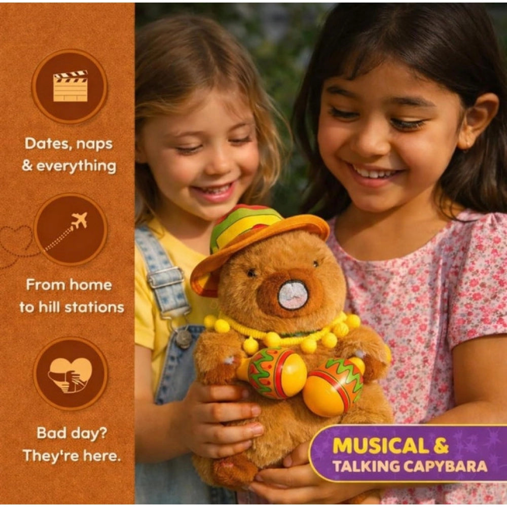 Capybara Toy — Brown