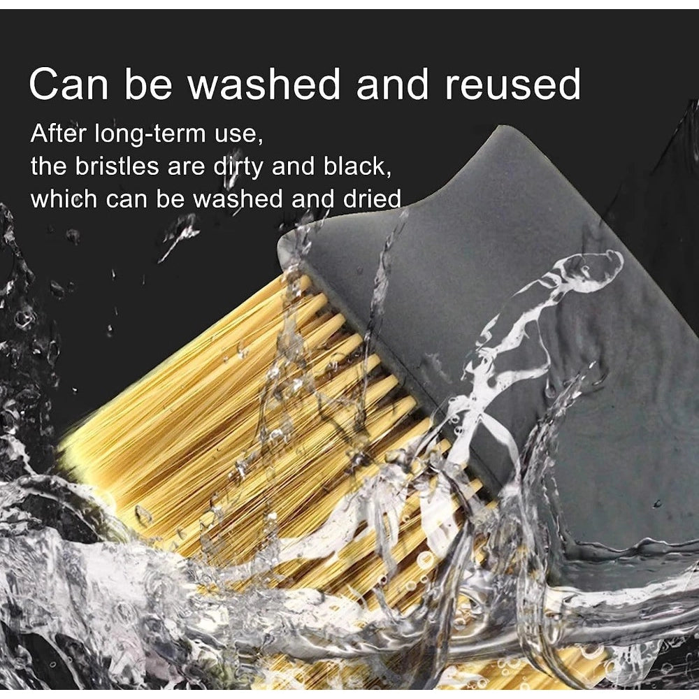 Car Dashboard Cleaning Brushs · Pack of 3 — Black