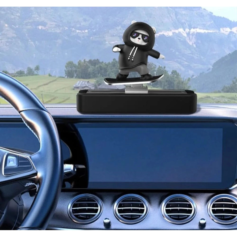 Car Slidder Panda — Black