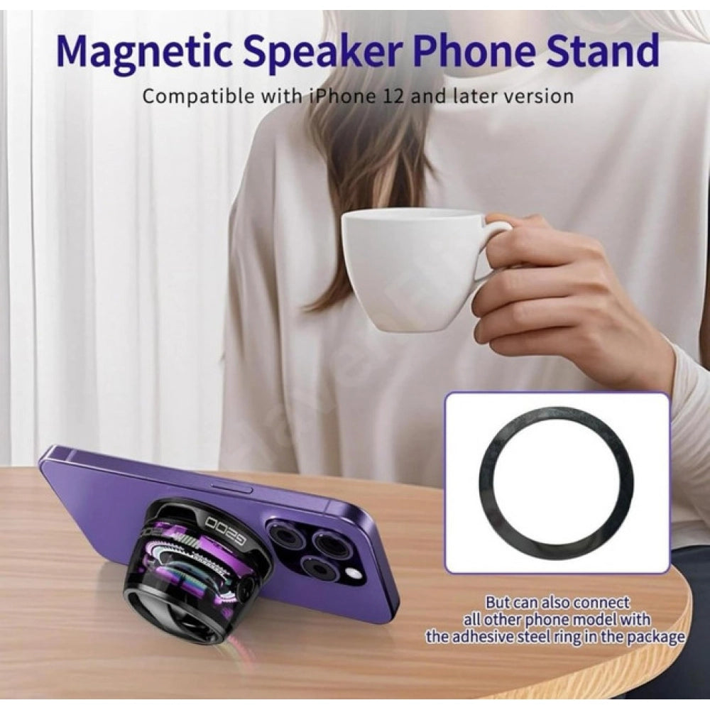G200 Magnetic Bluetooth Speaker — Black