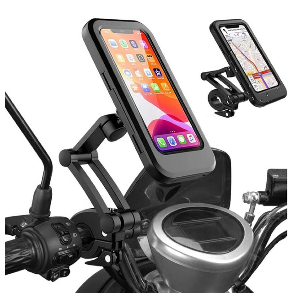 Waterproof Mobile Phone Holder — Black