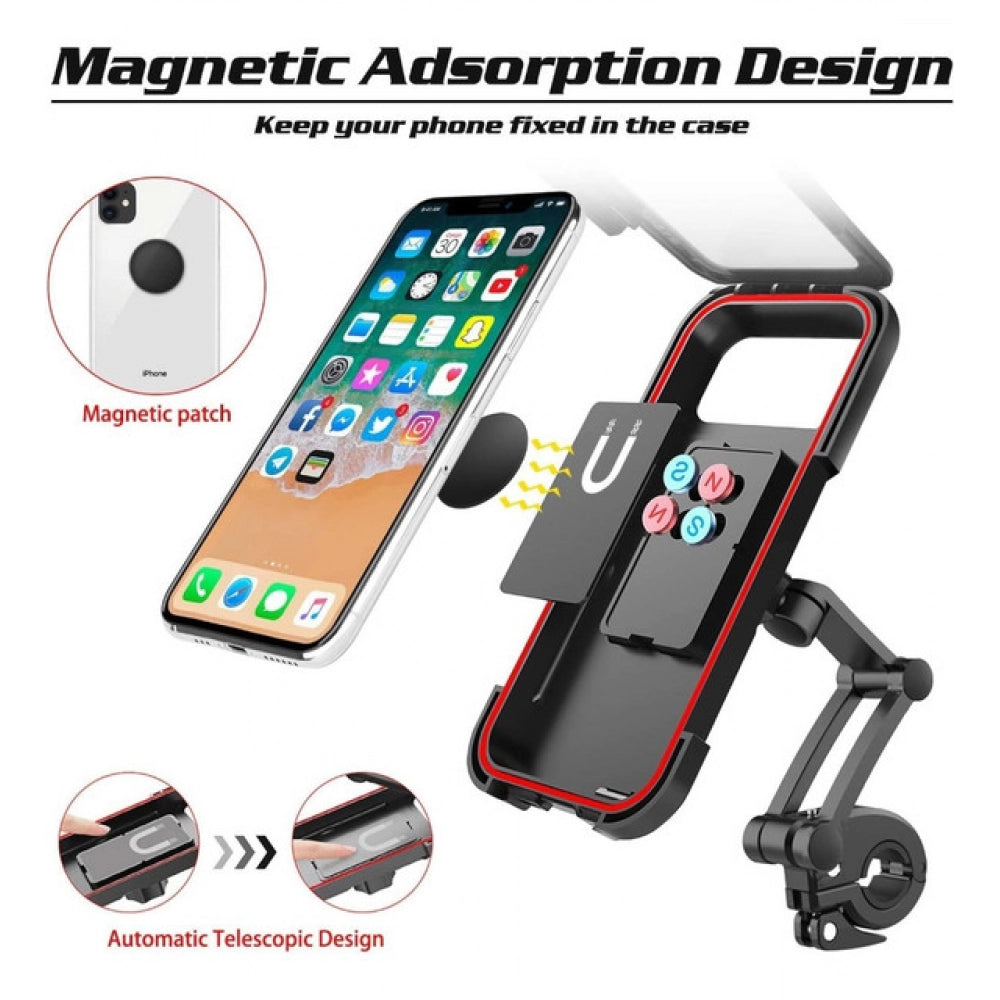 Waterproof Mobile Phone Holder — Black
