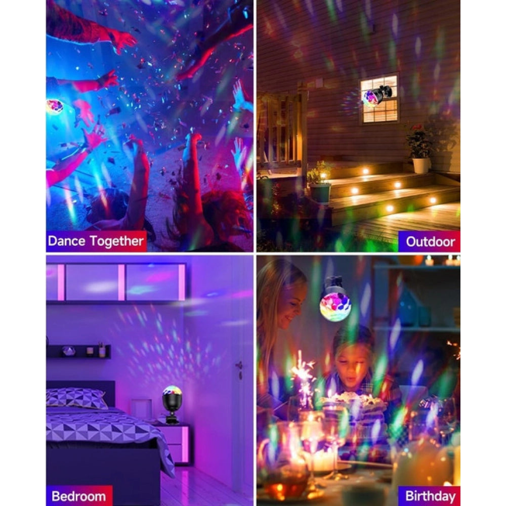 Rgb Disco Light — Black