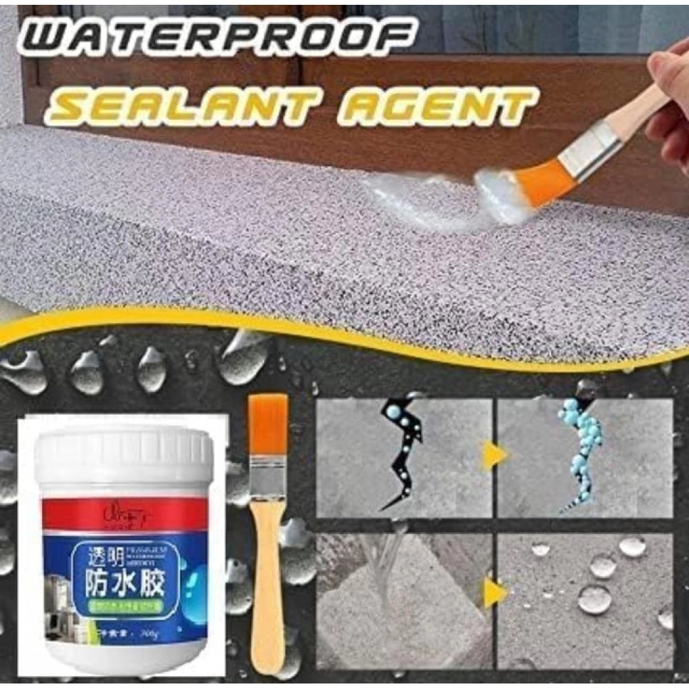 Transparent Waterproof Glues · Pack of 2 — White