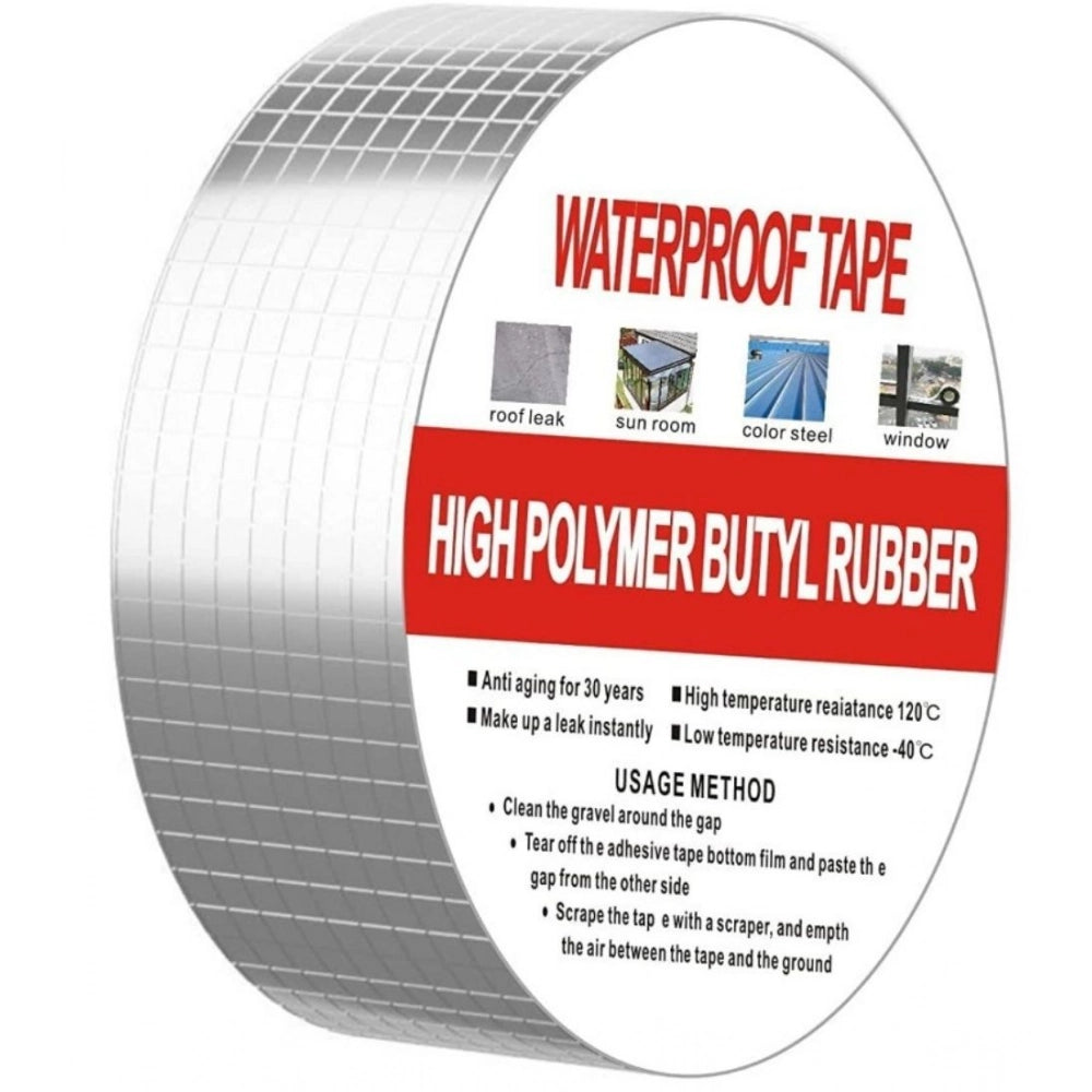 Aluminium Waterproof Foil Tape 2 Inchs · Pack of 2 — Silver