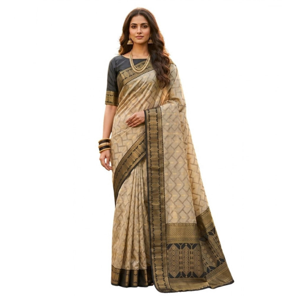 Women's Cotton Printed Saree · 2507