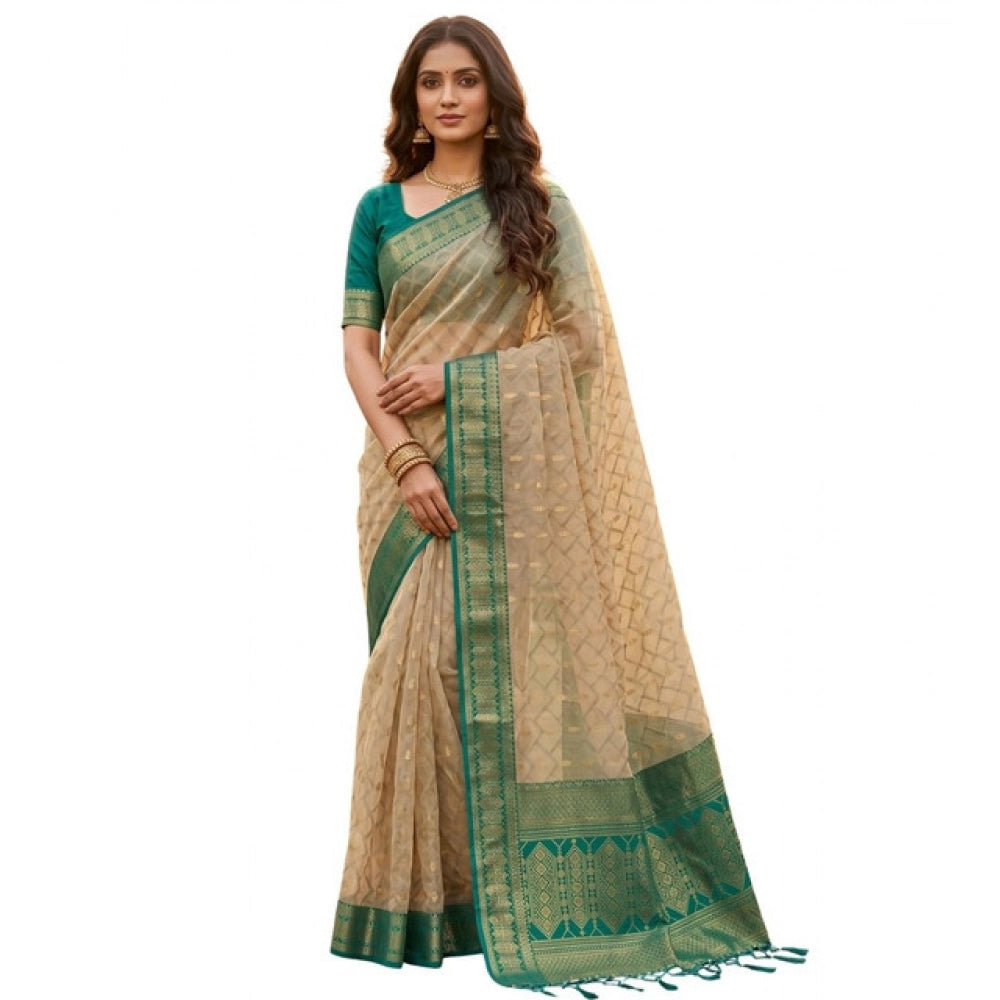 Women's Cotton Printed Saree · 2508