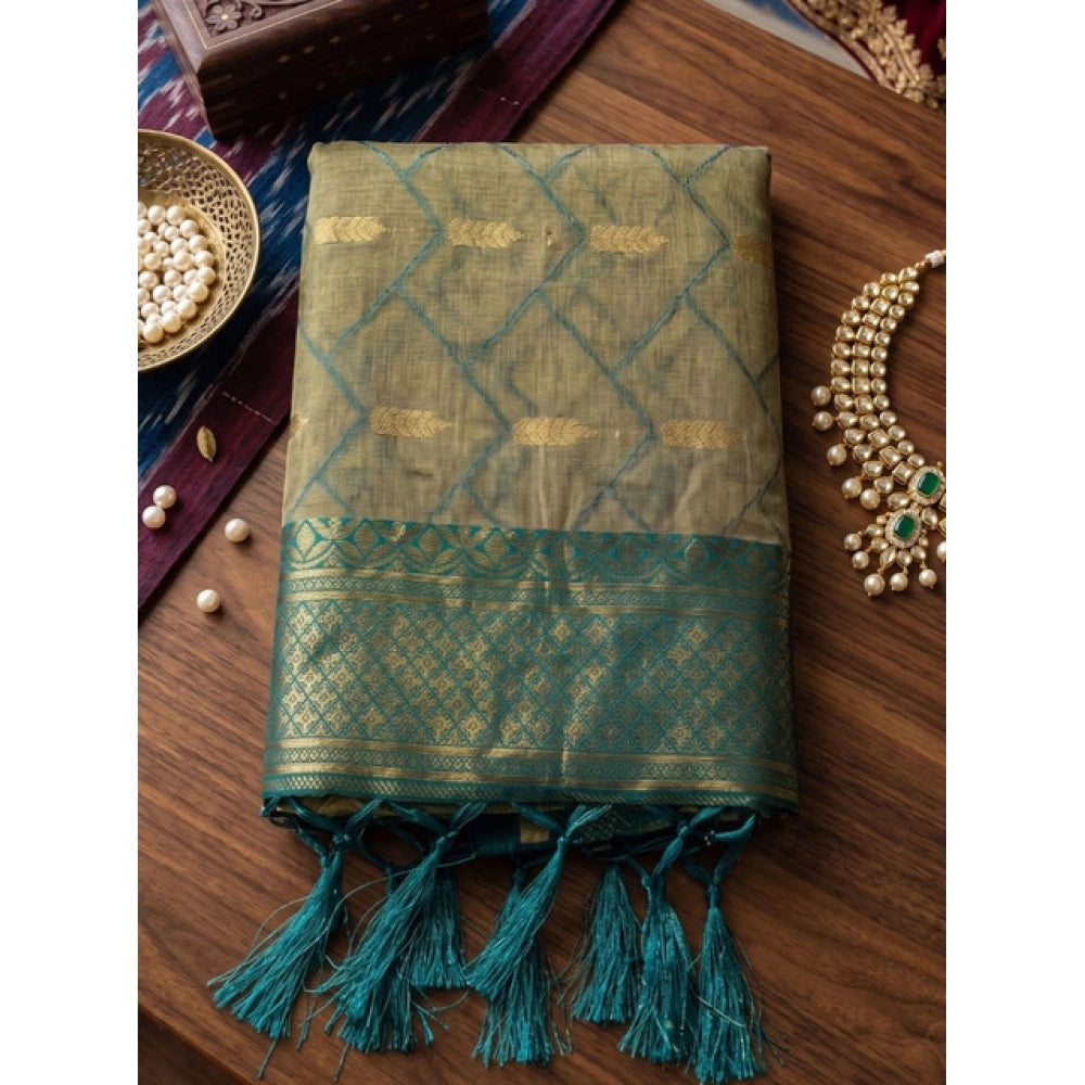 Women's Cotton Printed Saree · 2508
