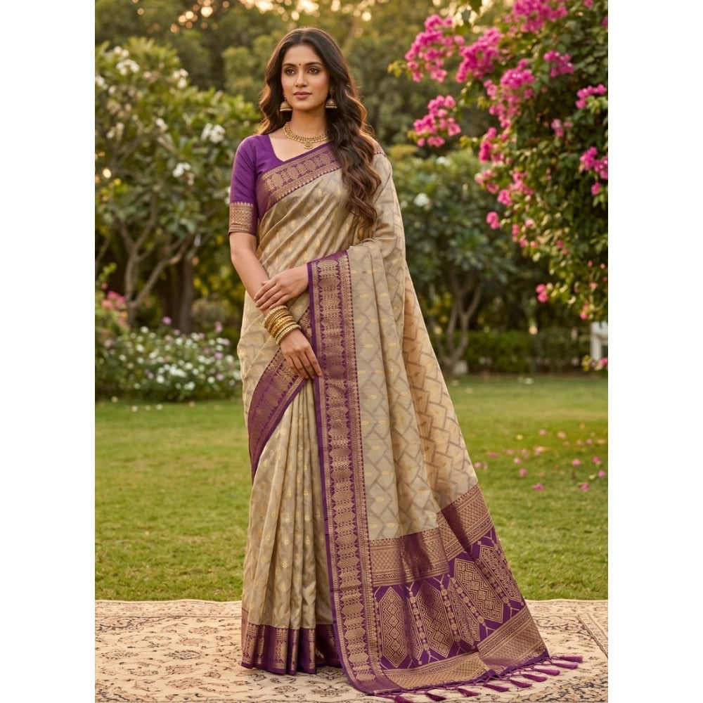 Women's Cotton Printed Saree · 2509