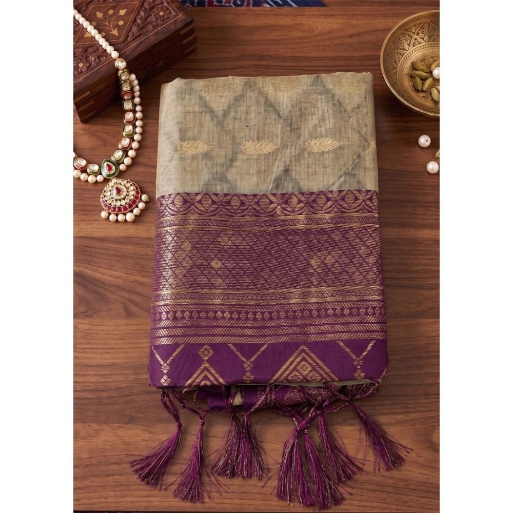 Women's Cotton Printed Saree · 2509