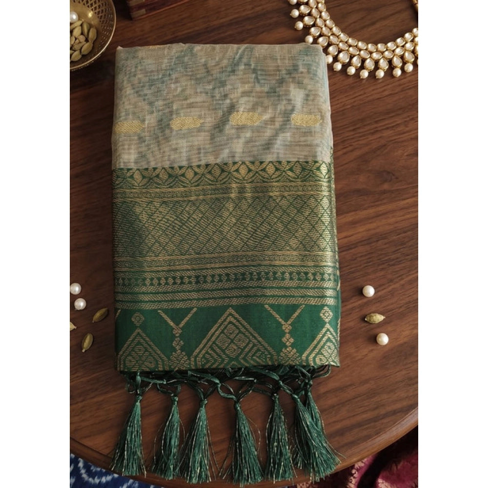 Women's Cotton Printed Saree · 2510
