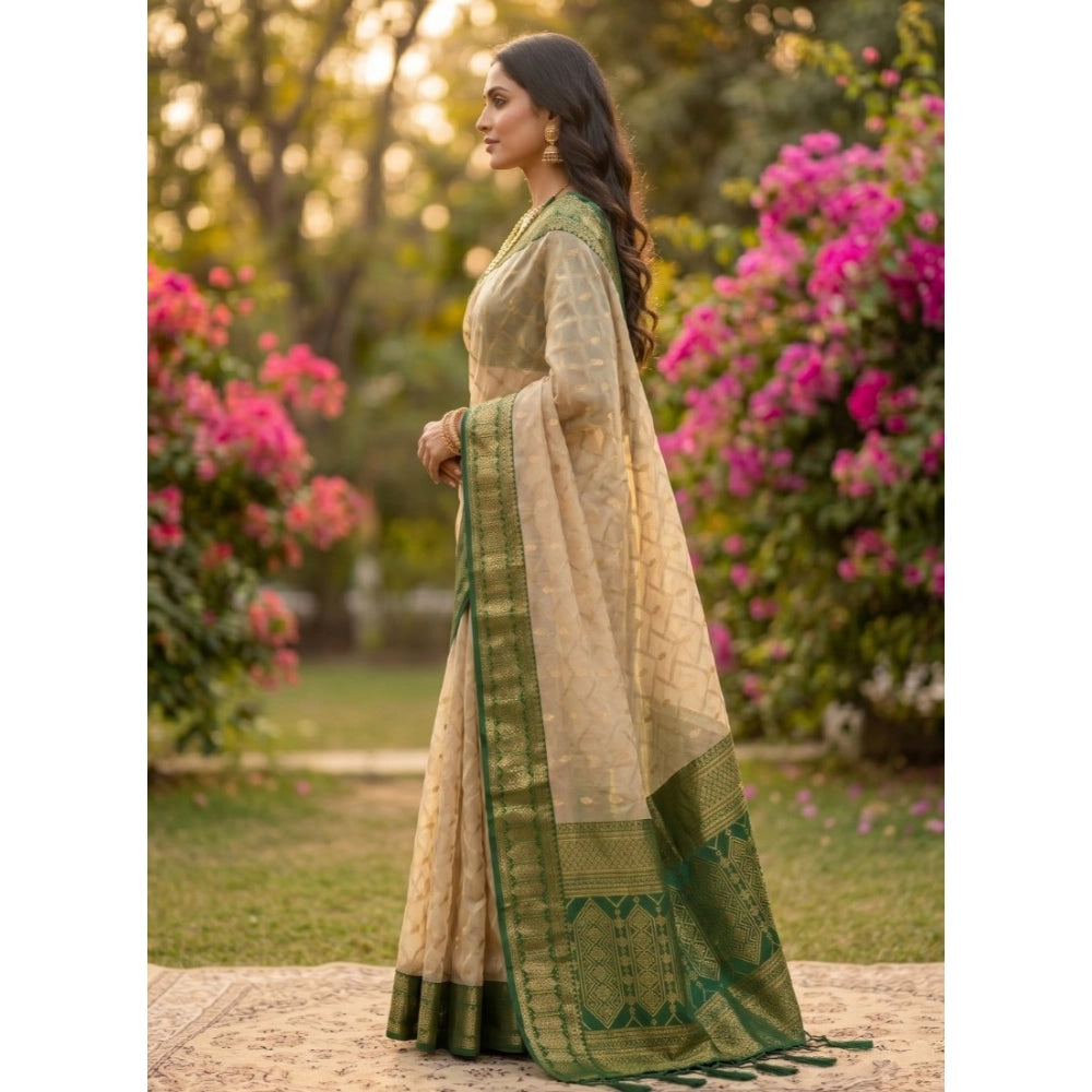 Women's Cotton Printed Saree · 2510